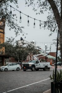 Cars Parked on Side of the Road